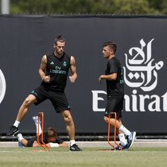 Real Madrid's first US training session in pictures