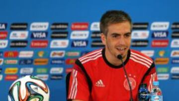 Lahm: "Con un error te vas a casa, no va a ser fácil"