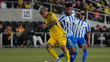 Formación posible de Columbus Crew ante Monterrey por Concachampions