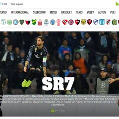 Admiración en todo el mundo por Sergio Ramos: "SR7"