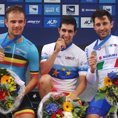 Castroviejo conquista el oro europeo en la contrarreloj