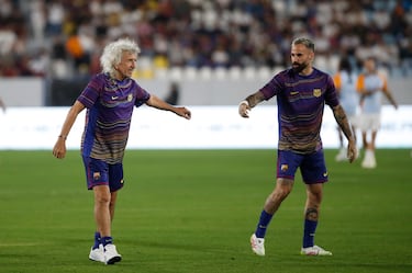 Marc Crosas y Jorge "Mágico" González. 