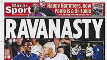 BRONCA. La pelea entre Ravanelli y Desailly impactó a la Premier.