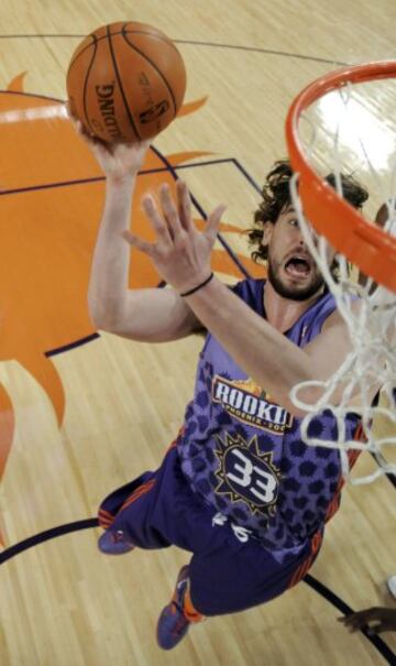 Marc Gasol durante su participación en el Rookie de 2009 