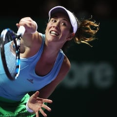 Muguruza vs Radwanska de WTA Finals: Resumen del partido