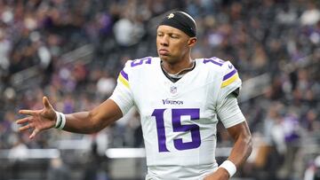 Quarterback Josh Dobbs got his Minnesota Vikings on a playoff route after signing with them, but has been benched against the Bengals