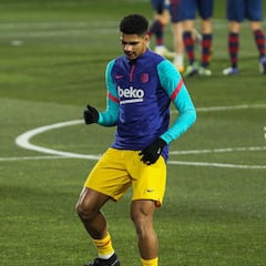 Araújo, con una sobrecarga, baja casi segura para la Supercopa