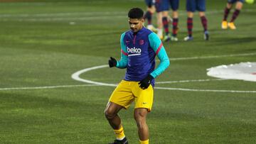 Araújo, con una sobrecarga, baja casi segura para la Supercopa