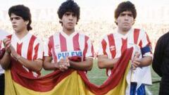 El día en que los tres Maradona ganaron al Malmoe en Granada