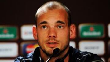 Sneijder: "Robben es un jugador importante, pero no el único del Bayern"