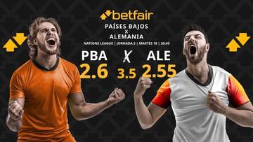 Países Bajos vs. Alemania: horario, TV, pronósticos, estadísticas y clasificación