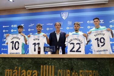 Roberto, Kevin, Dani Lorenzo y Larrubia: el p¨®quer del futuro