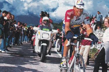 Les Arcs: una nube delante de los ojos de Miguel Indurain