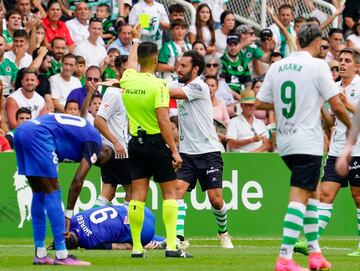 Germán fue el mejor de la defensa (y del partido para los oyentes de SER Deportivos Cantabria), pero volvió a ver amarilla. Y ya van 3 en 5 jornadas.