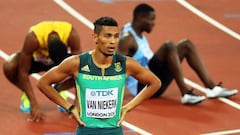 Justin Gatlin: “Van Niekerk se desliza como una gacela”