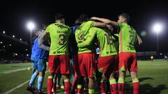 Festejo del FC Juárez ante Santos