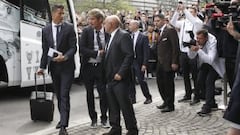 Real Madrid's arrival in Munich - in pictures