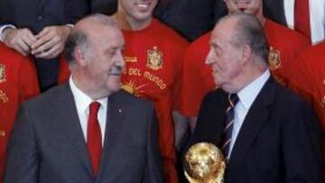 El Rey otorga el título de Marqués a Del Bosque