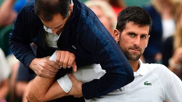 Djokovic volvi¨® a operarse del codo: "A¨²n sent¨ªa dolor"