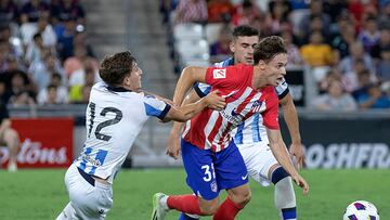 Rodrigo Riquelme con el Atlético.