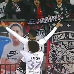 ¡El primer triplete de Lucero! Los goles de Colo Colo ante Temuco por Copa Chile