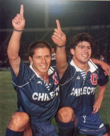 Formó una dupla letal con Marcelo Salas.