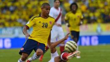 El volante colombiano es duda para el primer partido de Colombia en la Eliminatoria