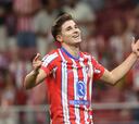 Julián Álvarez se estrena como goleador en el Atlético de Madrid
