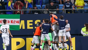 20/10/25 PARTIDO SEGUNDA DIVISION CADIZ - BURGOS 1-3 GOL DE MATEO MEJIA ALEGRIA