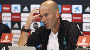 Zidane: "No soy el mejor técnico del mundo, hay otros mejores"