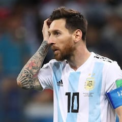 El peor partido de Messi en la era Sampaoli: los 5 datos que confirman la debacle del '10'