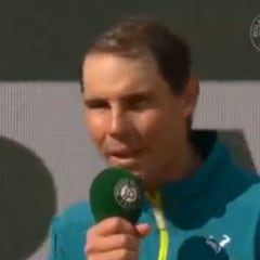 Respiró toda la Chatrier para acto seguido rugir como nunca: la frase de Nadal...