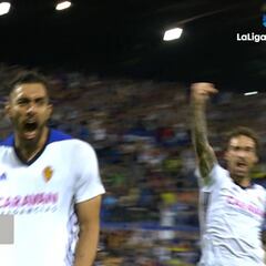 Resumen y goles del Zaragoza-Valladolid de la Liga 1|2|3