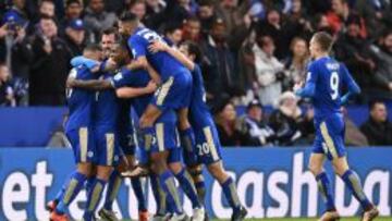 El Leicester vence al Stoke y sigue brillando en la Premier