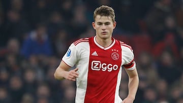 De Ligt regresa a los entrenamientos con el Ajax
