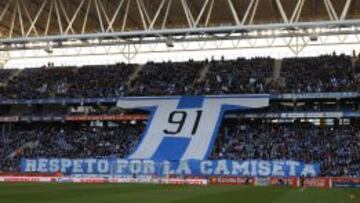 El Gol Prat antes del encuentro ante el Deportivo.