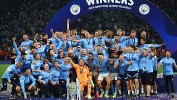 Con gol de Rodri, el Manchester City conquistó la primera Champions League de su historia en una trepidante final en Turquía ante el Inter.