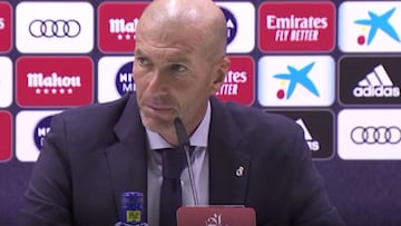 Zidane: "Yo sé que James quiere jugar, pero son decisiones"