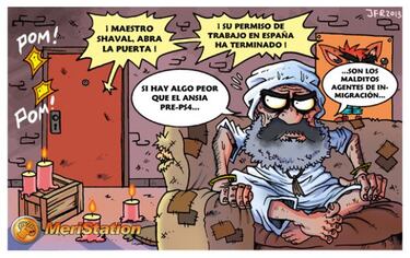 Y el ansia llega a su fin...