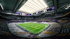¡Espectacular! Así luce el Bernabéu momentos antes del Clásico