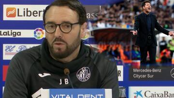 La contundente frase de Bordalás tras la victoria del Atleti contra el Barcelona