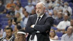 11/05/22 PARTIDO ACB BALONCESTO 
 REAL MADRID - UCAM MURCIA 
 PABLO LASO ENTRENADOR 