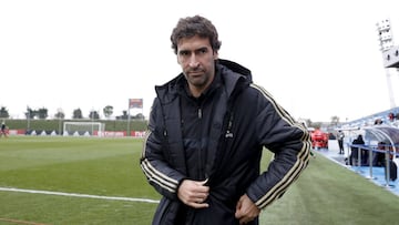 Raúl, entrenador del Real Madrid Castilla.