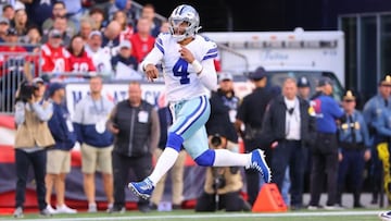 Dallas Cowboys quarterback Dak Prescott.