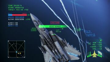 Captura de pantalla - Ace Combat Infinity (PS3)