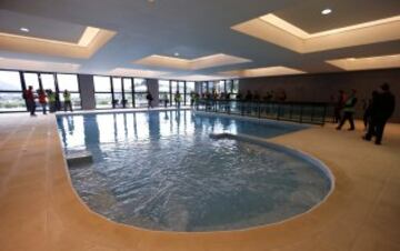 Imágenes del nuevo centro de entrenamiento Granja Comary en Teresópolis, Río de Janeiro, donde el equipo nacional de fútbol de Brasil va a entrenar para el Mundial.