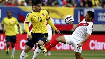 Colombia le gana el duelo a Perú en redes sociales