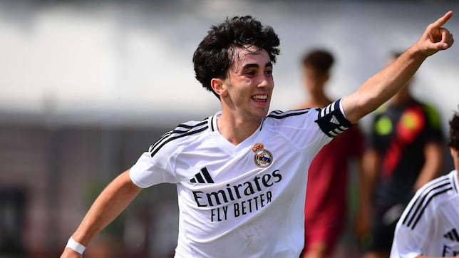 El Madrid ata a la joya de La Fábrica: Alberto Ruiz, hasta 2028