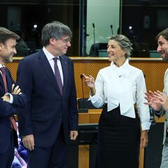 Abascal se despacha contra Yolanda Díaz por su reunión con Puigdemont