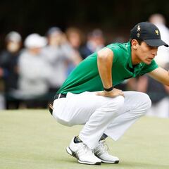 Joaquín Niemann cayó en forma agónica en la Presidents Cup